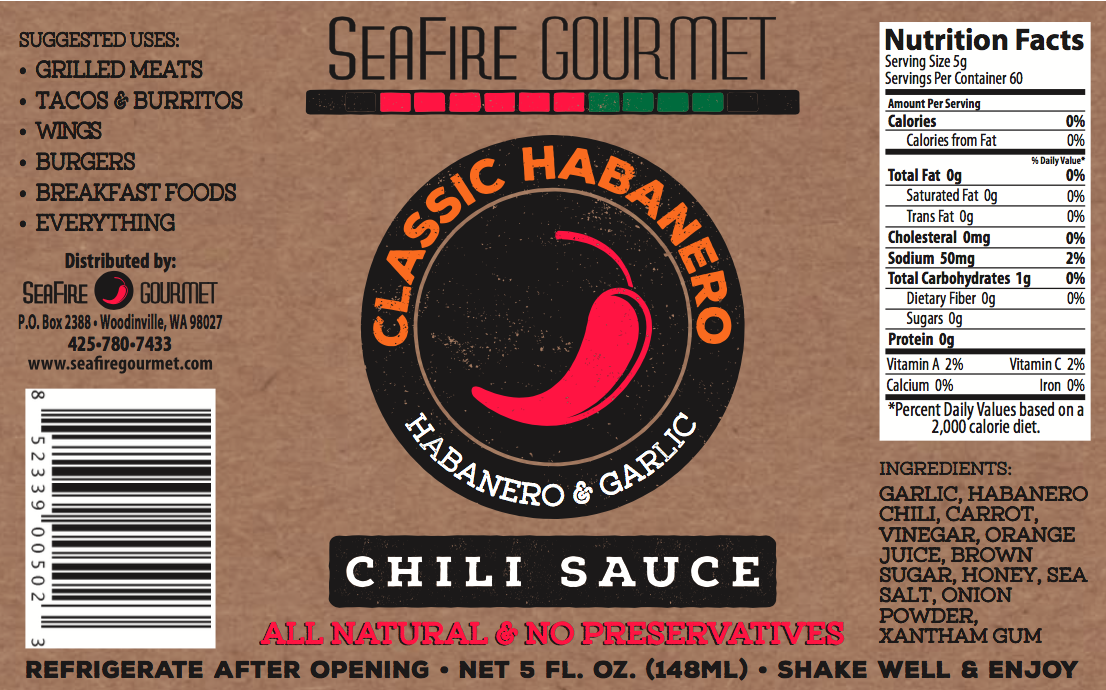 CLASSIC HABANERO Hot Sauce
